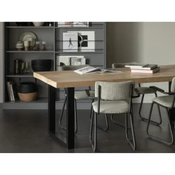 Sale WOOOD U-vorm/Maastricht poot KD metaal 1 stuks