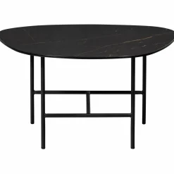 Outlet WOOOD Vajen salontafel met zwart marmeren look blad 70x70 cm