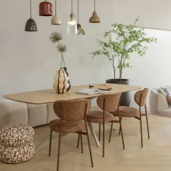 Discount WOOOD Valor eetkamerstoel Bruin