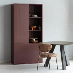 Discount WOOOD Valor eetkamerstoel Bruin