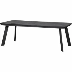 Discount WOOOD Veerle tuintafel aluminium/polywood antraciet 220x100 cm