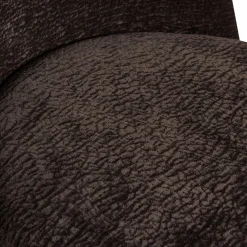 New WOOOD Vogue barstoel 65 cm 3D chenille Donkerbruin