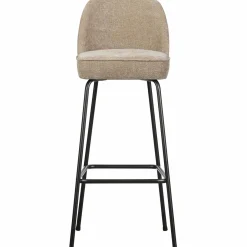 Discount WOOOD Vogue barstoel 80 cm 3D chenille Zand