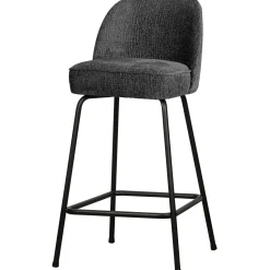 Best WOOOD Vogue barstoel 65 cm structure velvet Mountain