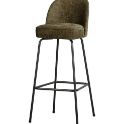 Hot WOOOD Vogue barstoel 80 cm structure velvet Bonsai