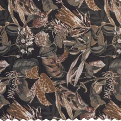 Discount WOOOD Vogue barstoel 65 cm velvet Bouquet zwart