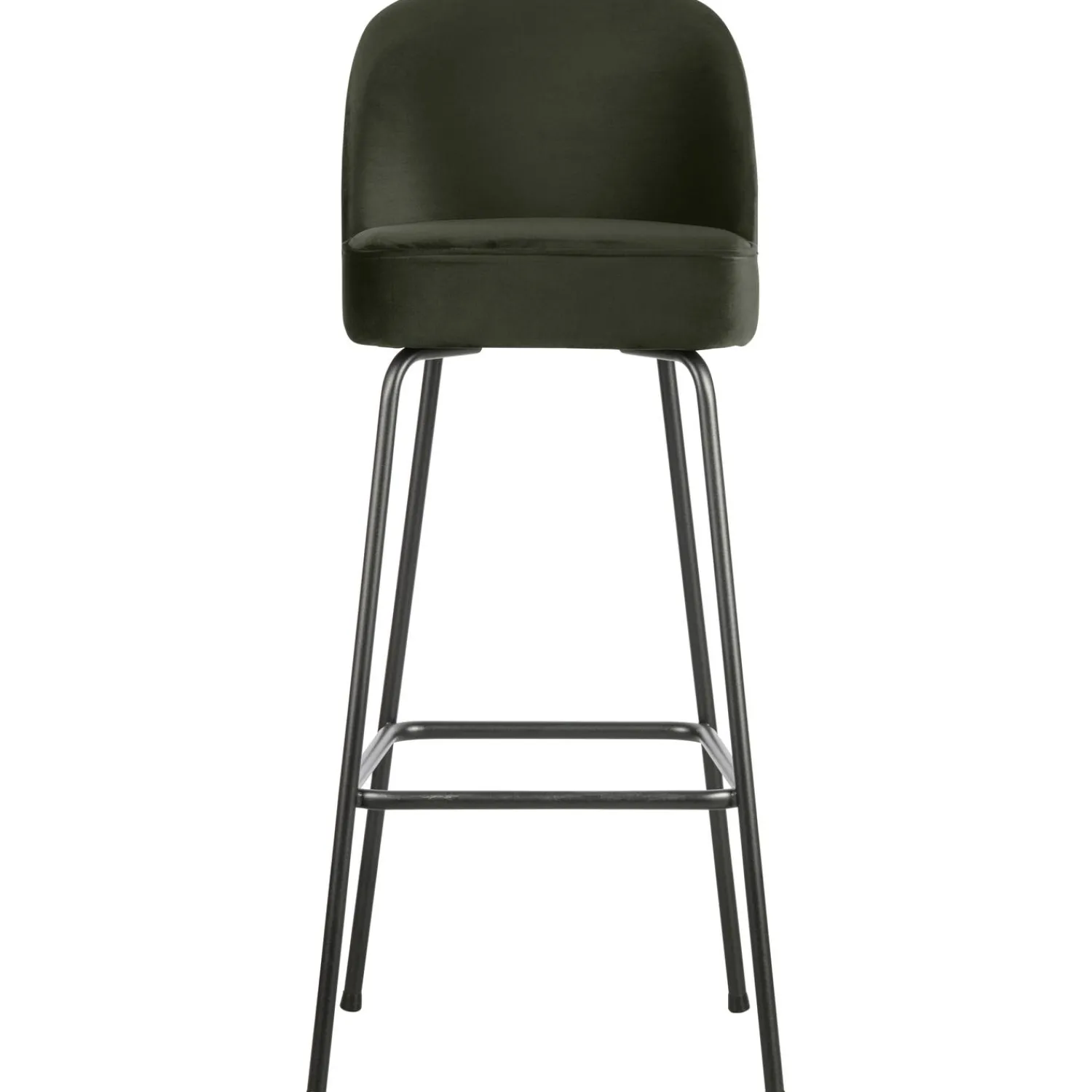 Sale WOOOD Vogue barstoel 80 cm velvet Donkergroen
