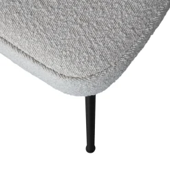 Online WOOOD Vogue eetkamerstoel bouclé Naturel