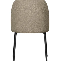 WOOOD Vogue eetkamerstoel bouclé Beige