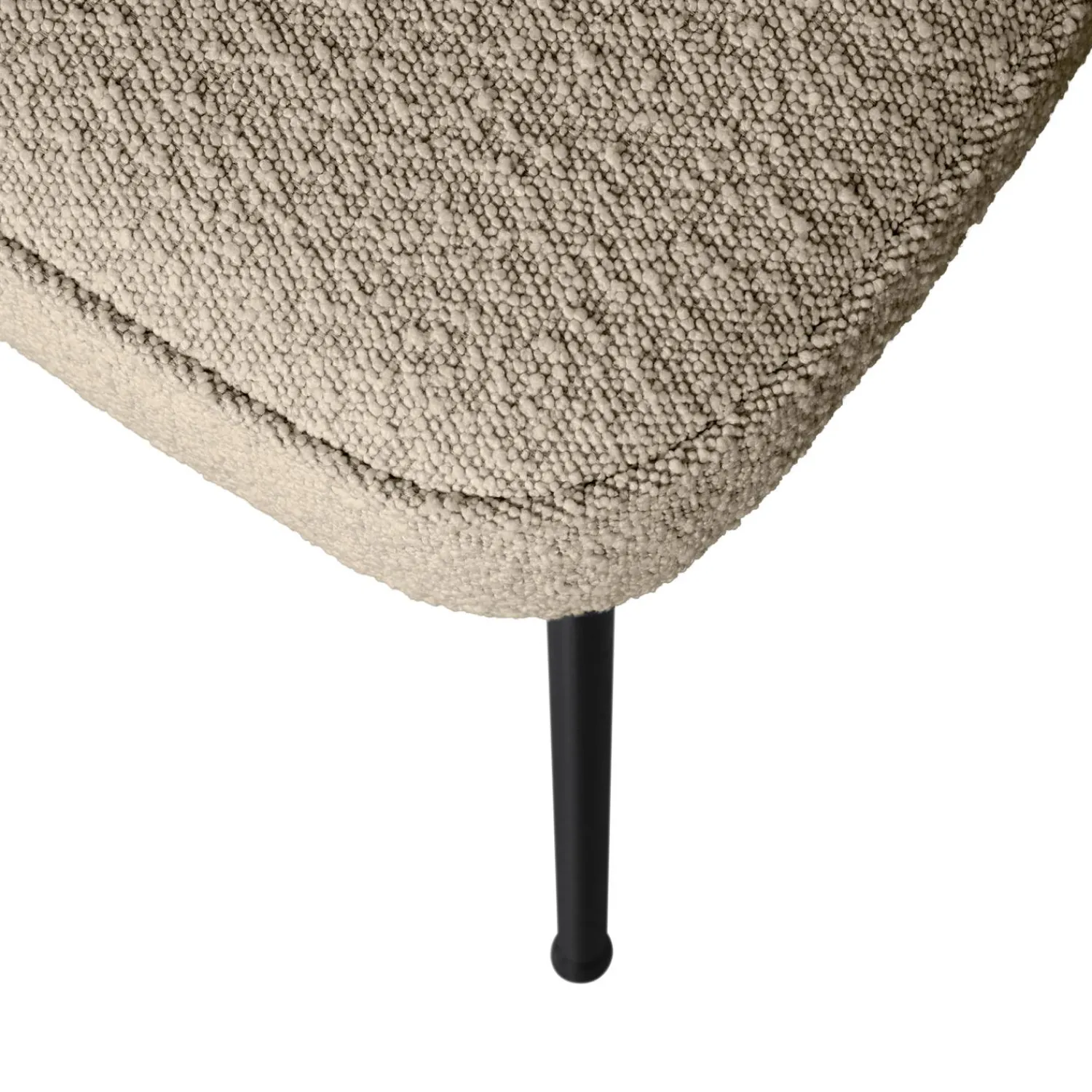 WOOOD Vogue eetkamerstoel bouclé Beige