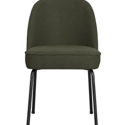 Sale WOOOD Vogue eetkamerstoel geweven stof Warm groen