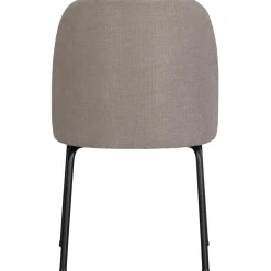 Online WOOOD Vogue eetkamerstoel geweven stof Zand