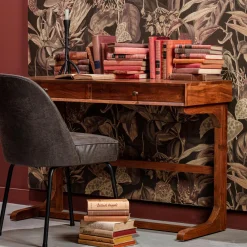 WOOOD Vogue eetkamerstoel leer Zwart