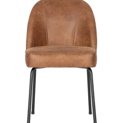 Discount WOOOD Vogue eetkamerstoel leer Cognac