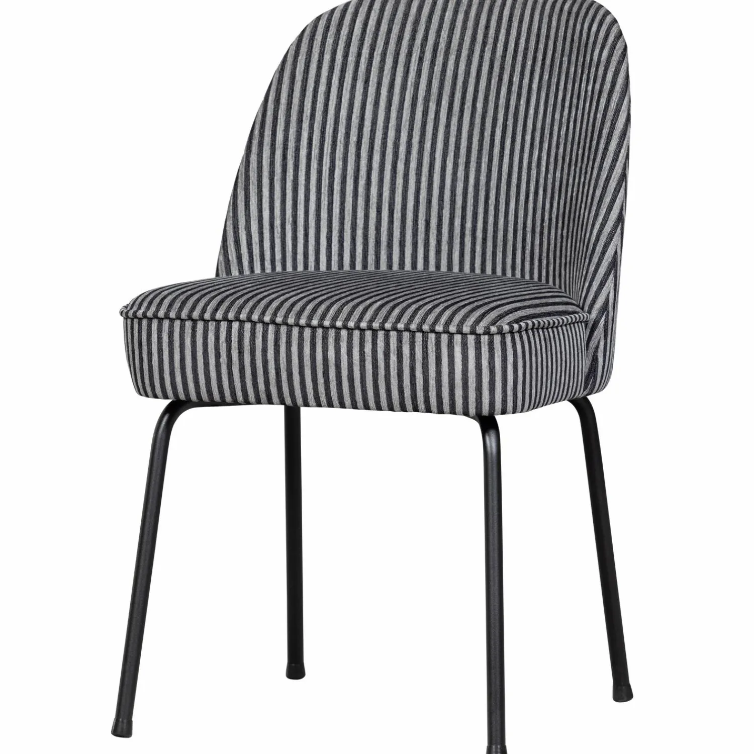 Discount WOOOD Vogue eetkamerstoel streep Zwart/grijs