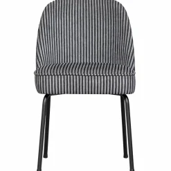 Discount WOOOD Vogue eetkamerstoel streep Zwart/grijs