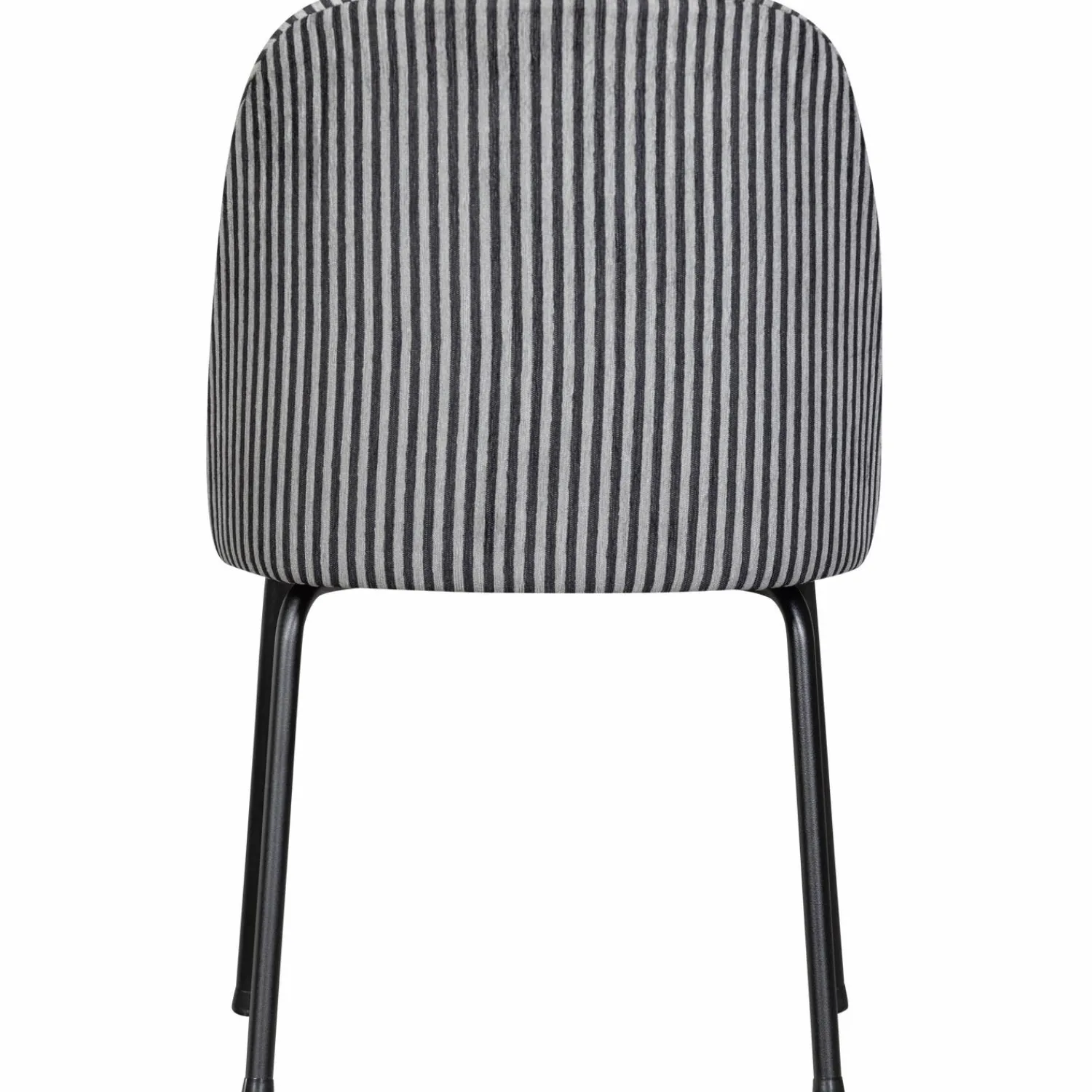 Discount WOOOD Vogue eetkamerstoel streep Zwart/grijs