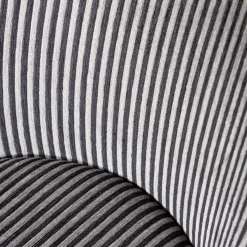 Discount WOOOD Vogue eetkamerstoel streep Zwart/grijs