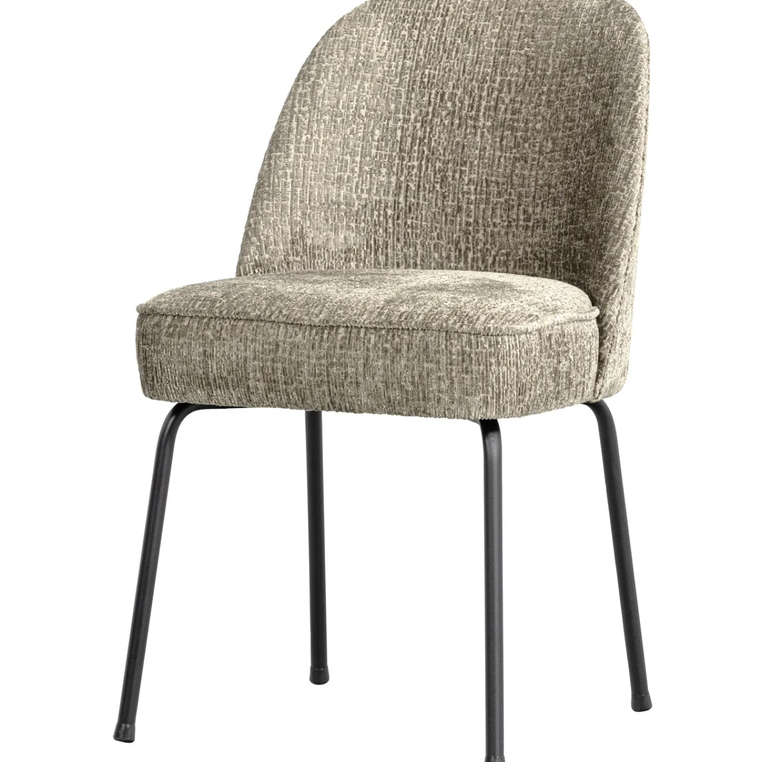 WOOOD Vogue eetkamerstoel structure velvet Wheatfield