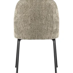 WOOOD Vogue eetkamerstoel structure velvet Wheatfield
