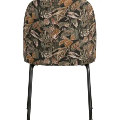 Outlet WOOOD Vogue eetkamerstoel velvet Bouquet zwart