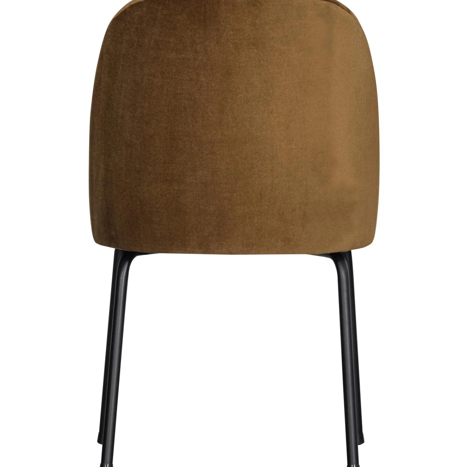 Hot WOOOD Vogue eetkamerstoel velvet Honinggeel