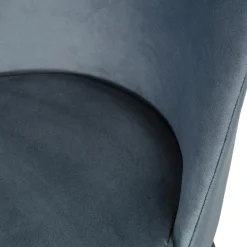 Discount WOOOD Vogue eetkamerstoel velvet groen Blauw