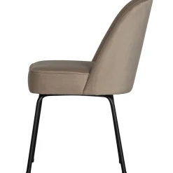 Online WOOOD Vogue eetkamerstoel velvet Khaki