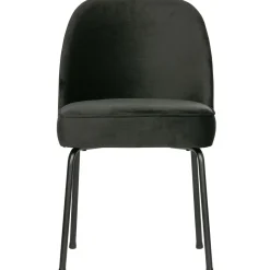 Best WOOOD Vogue eetkamerstoel velvet Zwart