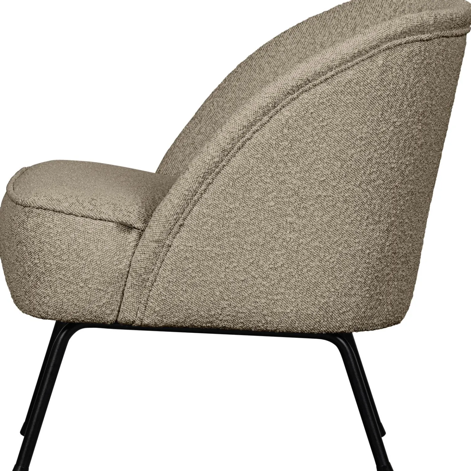 New WOOOD Vogue fauteuil bouclé Beige