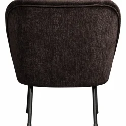 Best WOOOD Vogue fauteuil 3D chenille Donkerbruin