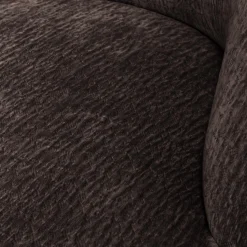 Best WOOOD Vogue fauteuil 3D chenille Donkerbruin