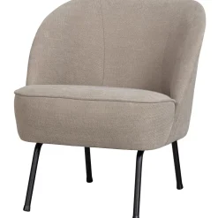 Outlet WOOOD Vogue fauteuil geweven stof Zand