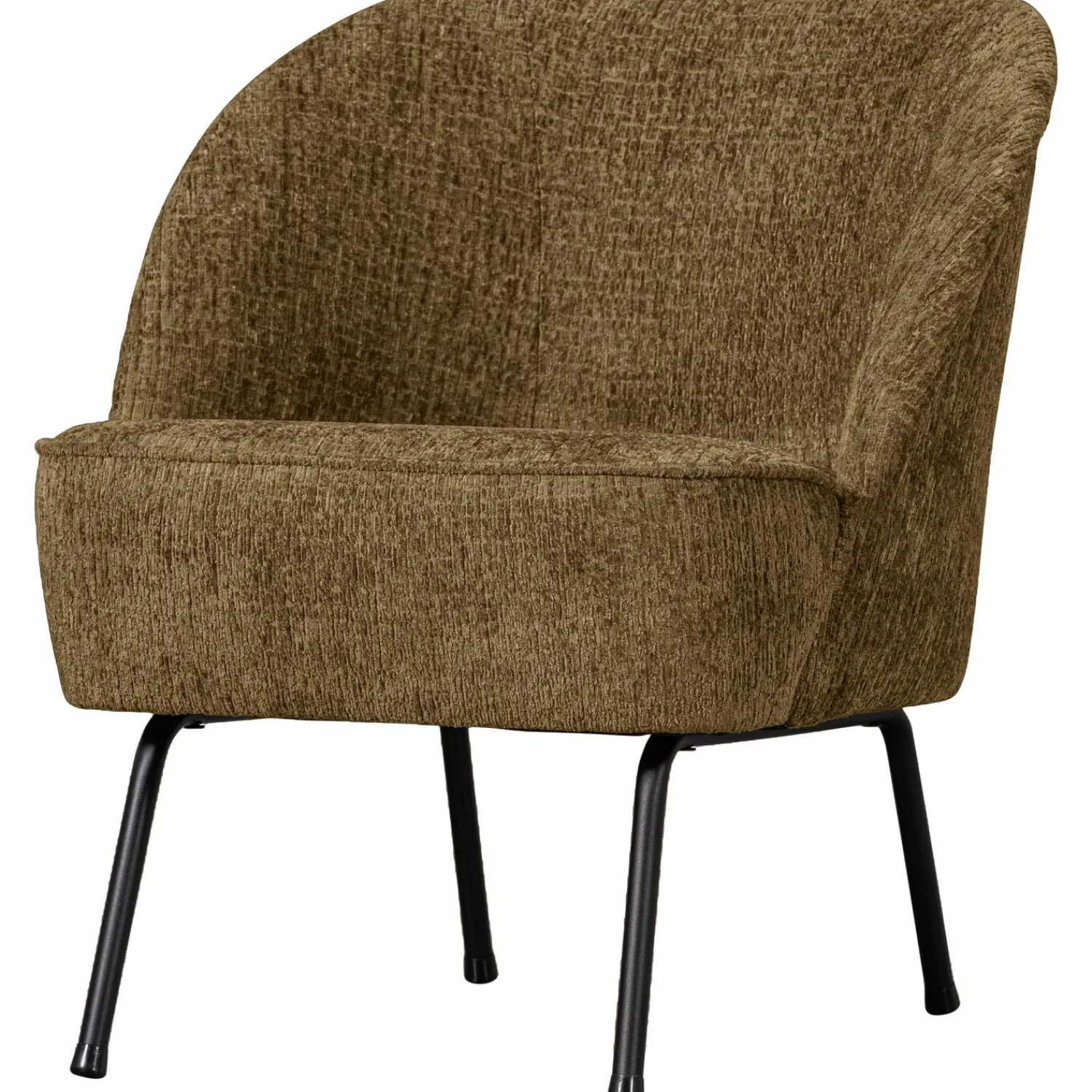 Clearance WOOOD Vogue fauteuil structure velvet Brass