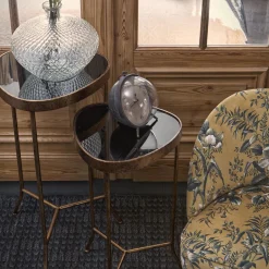 Outlet WOOOD Vogue fauteuil velvet Poppy mosterd