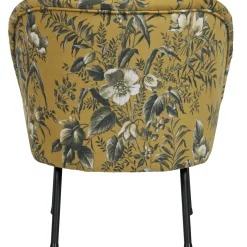 Outlet WOOOD Vogue fauteuil velvet Poppy mosterd