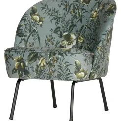Discount WOOOD Vogue fauteuil velvet Poppy grijs