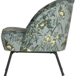 Discount WOOOD Vogue fauteuil velvet Poppy grijs