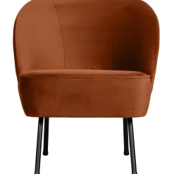 Sale WOOOD Vogue fauteuil velvet Roest