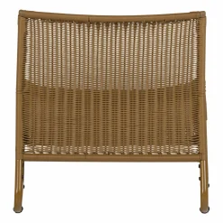 Sale WOOOD West tuin loungestoel Honinggeel