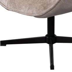 Outlet WOOOD Wibo draaifauteuil taupe
