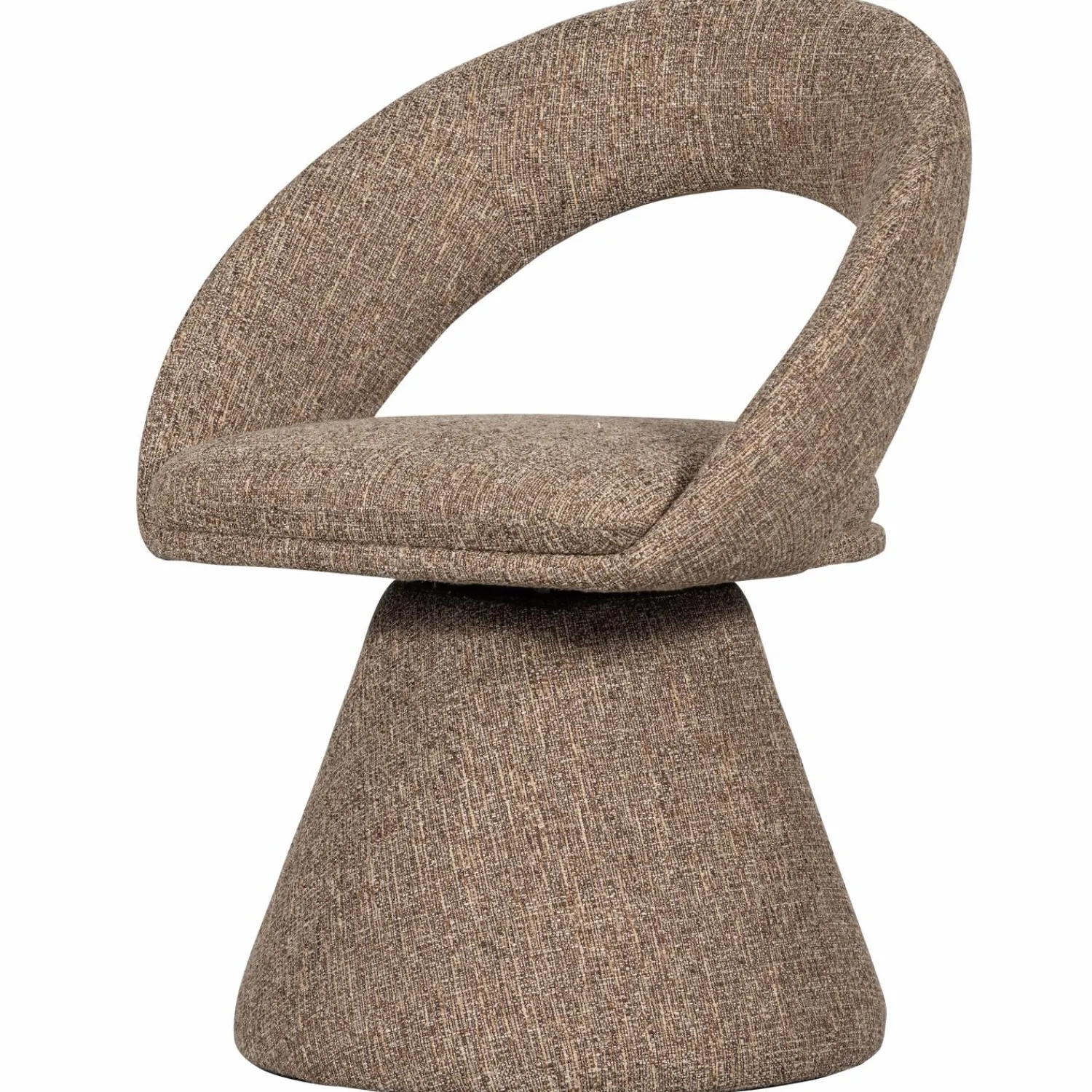 WOOOD Winter draaibare eetkamerstoel Naturel melange