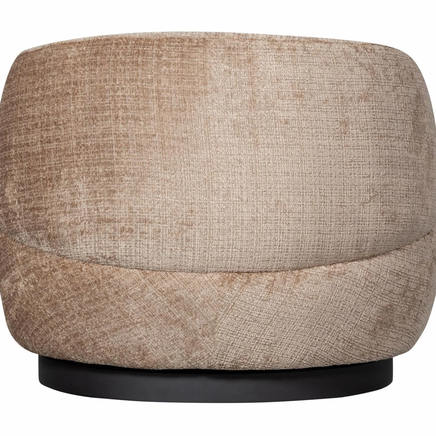 Sale WOOOD Woolly draaifauteuil chenille Zand