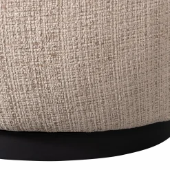 Sale WOOOD Woolly draaifauteuil chenille Zand