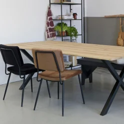 Best WOOOD X-vorm poot metaal 1 stuks