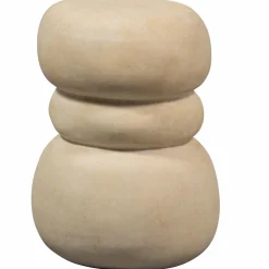 Outlet WOOOD Yvo bijzettafel betonlook naturel