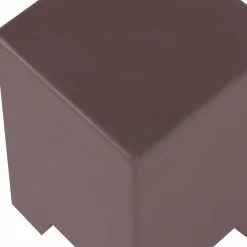 Sale WOOOD Zina bijzettafel hoog cement bruin