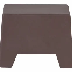 Outlet WOOOD Zina bijzettafel laag cement bruin