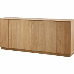 WOOOD Zuma dressoir 200 cm eiken transparant