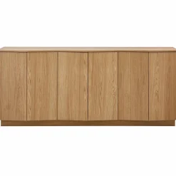 WOOOD Zuma dressoir 200 cm eiken transparant